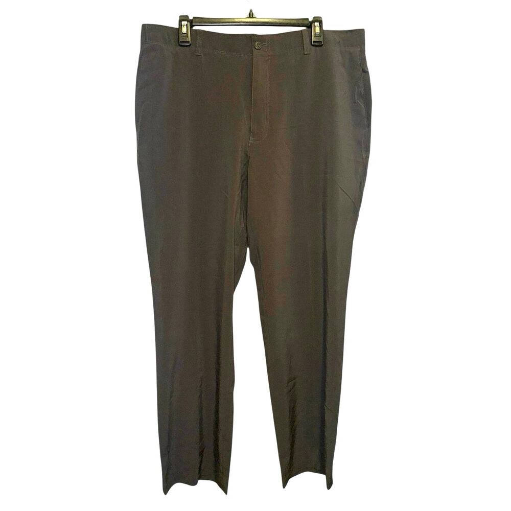 Ben Hogan Golf Pants Mens 38x30 Gray Performance Stretch Flat Front
